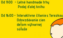 Podajte ďalej knihu a nenechajte si ujsť letné handmade trhy v Prešove