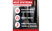Mesto Prešov podá pomocnú ruku občanom v karanténe