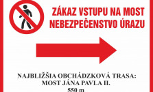 Mesto Prešov uzavrie niekoľko lávok pre chodcov