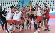 Prešovskí volejbalisti vybojovali štvrtý Slovenský pohár, keď vo finále zdolali Svidník