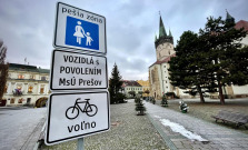 Stopka pre zásobovacie vozidlá v Prešove, na pešiu zónu sa už nedostanú