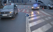 Vodička na priechode v Košiciach zrazila mladého chodca, utrpel ťažký úraz