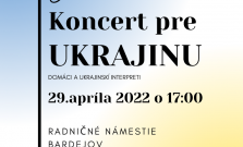 Koncert pre Ukrajinu v Bardejove