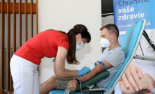 Letná kvapka krvi UNLP Košice s hokejistami HC Košice, v spolupráci s Národnou transfúznou službou Košice