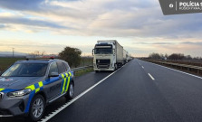 Polícia v Košickom kraji prijala opatrenia na bezpečné radenie prichádzajúcich kamiónov k hraničným priechodom