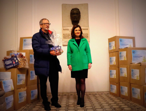 Košická univerzita zorganizovala veľkonočnú zbierku pre bezdomovcov