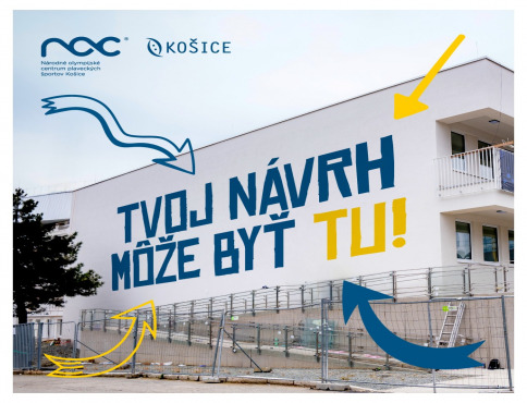 Zapojte sa do verejnej výzvy a navrhnite street artovú maľbu pre Národné olympijské centrum plaveckých športov