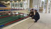 Rekonštrukcia krytej plavárne na Národné olympijské centrum plaveckých športov úspešne napreduje