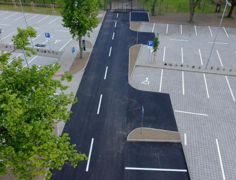 V Prešove zrekonštruovali parkovisko pri Amfiteátri