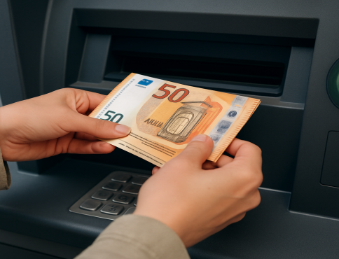 Zistila, že má na účte 1 450 € navyše. Vybrala ich a použila