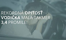 Šokujúce promile za volantom!