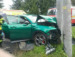 Pri nehode dvoch áut na Spiši sa zranili dvaja ľudia. Zasahovalo desať hasičov