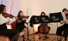 VIDEO | Zborov očarilo dámske sláčikové kvarteto Léthé Quartet