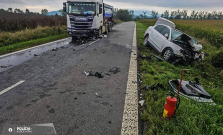 Tragická nehoda pri Ďurkove: 43-ročná vodička neprežila čelnú zrážku