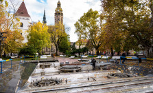 Košické fontány sa uložili na zimný spánok