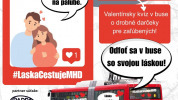 DPMP po prvýkrát vypraví na cesty Valentínsky bus