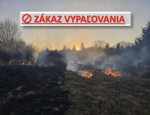 V Prešovskom kraji už viac ako 50 požiarov trávy: hasiči varujú pred vypaľovaním porastov