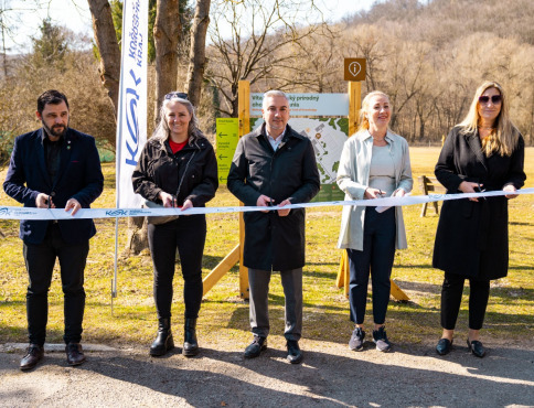 KSK otvoril v Kysaku nový prírodný chodník