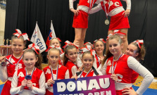 Strieborný úspech ABC Cheerleaders na medzinárodnej súťaži