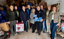 Stropkov odovzdal ukrajinským partnerom materiálnu pomoc