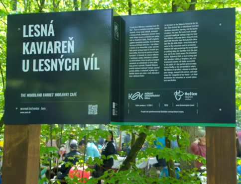 VIDEO | V Šaci pribudla Kaviareň u lesných víl: oddych, káva a lesný pokoj