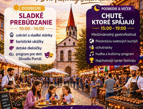 Košice premenia Dominikánske námestie na festival chutí sveta