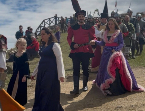 VIDEO | Hrad Šariš otvoril sezónu v znamení kráľovských zásnub