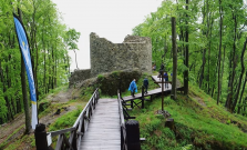 VIDEO | Po stáročiach opäť otvorený: Hrad Sokoľ ponúka výhľady aj kus histórie