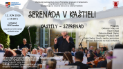 Pozvánka na Serenádu v kaštieli vo Vihorlatskom múzeu v Humennom