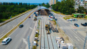 Modernizácia električkovej trate na Jazere finišuje. Električky by sa mali vrátiť od septembra