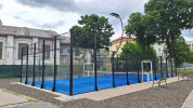 Na košickej strednej škole pribudlo moderné padelové ihrisko. Využívať ho bude aj verejnosť
