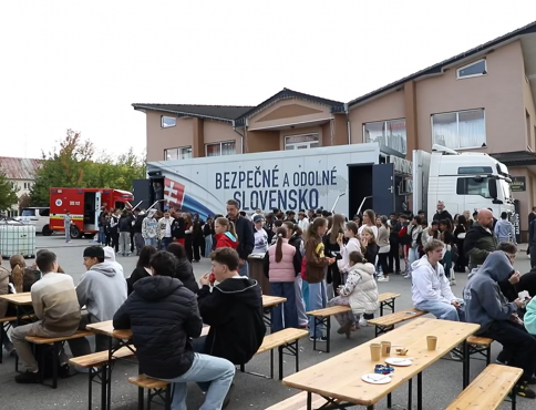 VIDEO | Do Sečoviec dorazil interaktívny kamión